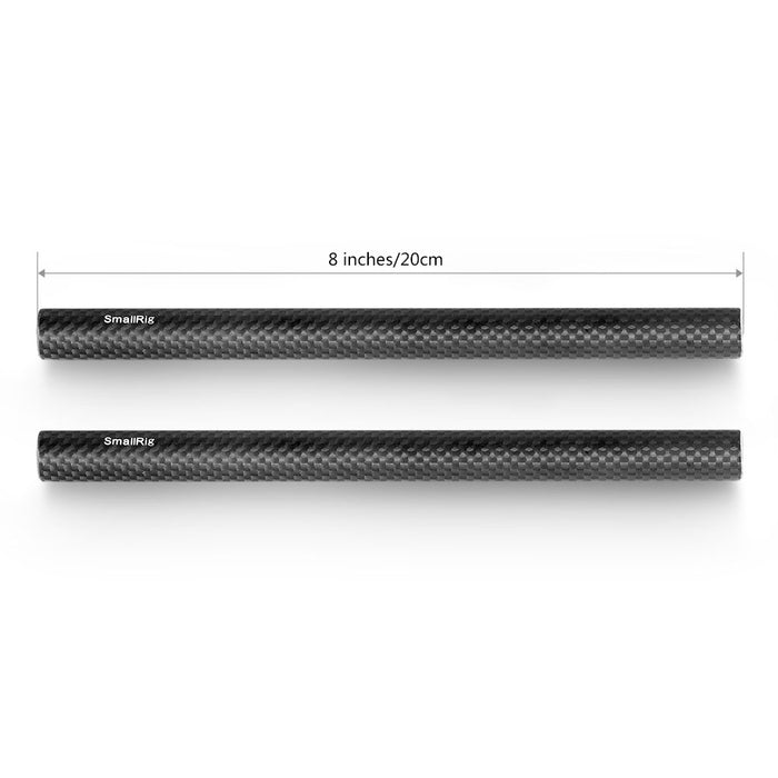SmallRig 15mm Carbon Fiber Rod Set - 8in 870