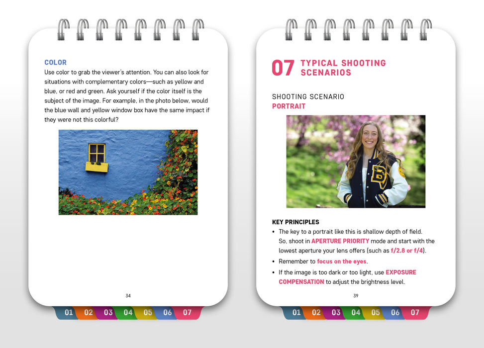 Photography 101: Pocket Guide: Exposure Basics, Camera Settings, Lens Info, Composition Tips, and Shooting Scenarios