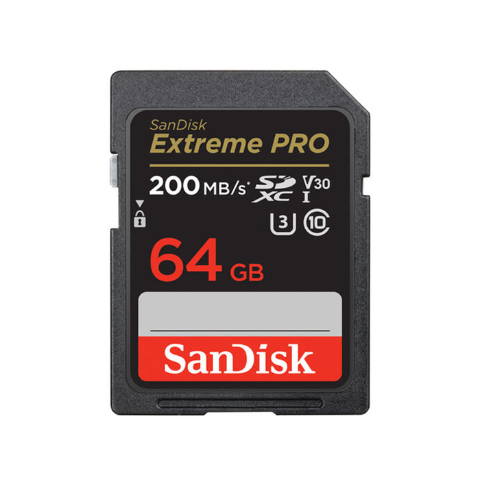 SanDisk 64GB Extreme Pro UHS-I SDXC Memory Card