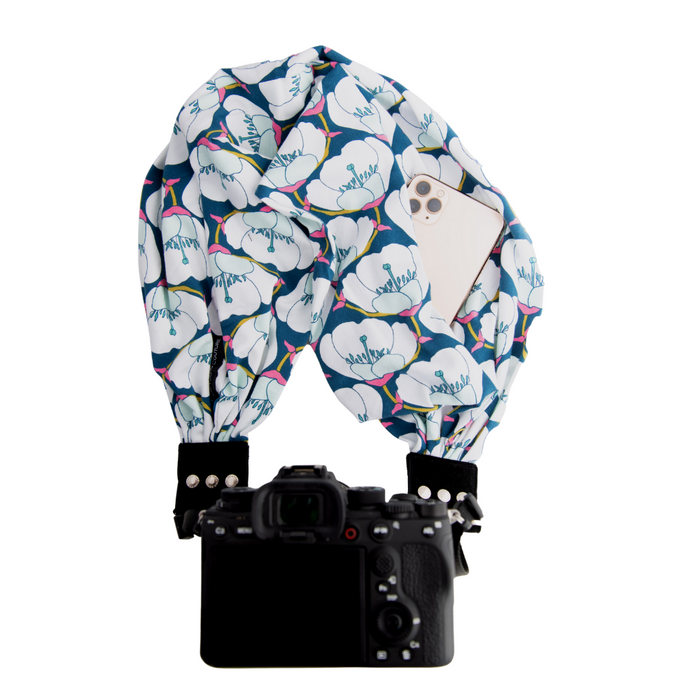 Capturing Couture Pocket Scarf Camera Strap - Amelia
