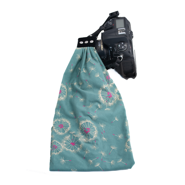 Capturing Couture Pocket Scarf Camera Strap - Dandelion