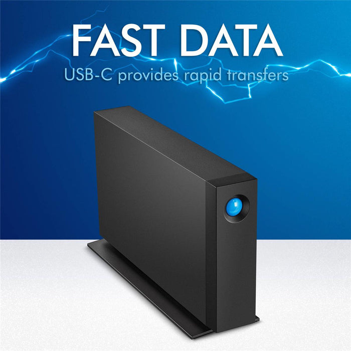 LaCie 10TB d2 Professional USB 3.2 Gen 2 Type-C External Hard Drive