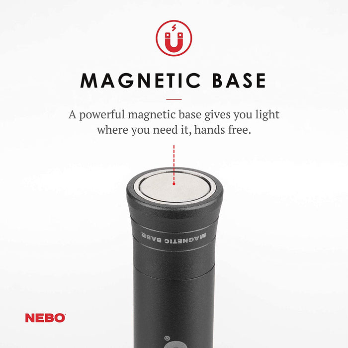 Nebo Big Larry 2 LED Work Light - Storm Gray