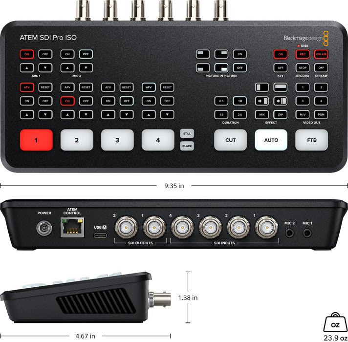 Blackmagic Design ATEM SDI Pro ISO Switcher
