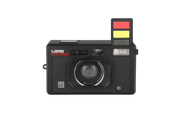 Lomography LomoApparat 21mm Wide-Angle 35mm Film Camera - Black