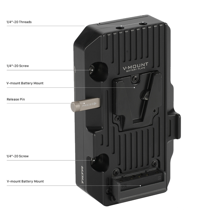 Tilta Battery Plate for DJI High-Bright Remote Monitor - V Mount