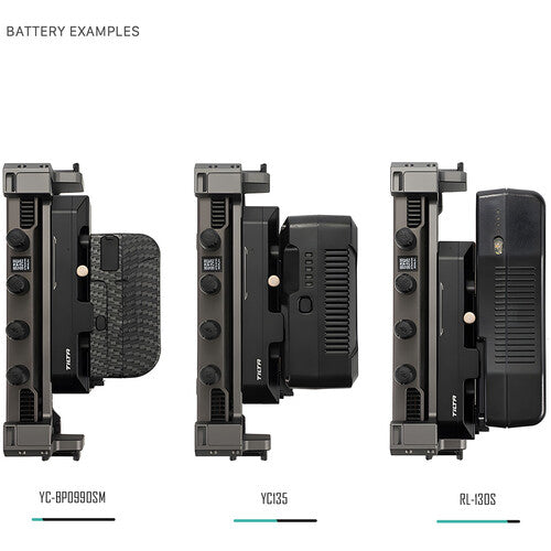 Tilta Battery Plate for DJI High-Bright Remote Monitor - Gold Mount