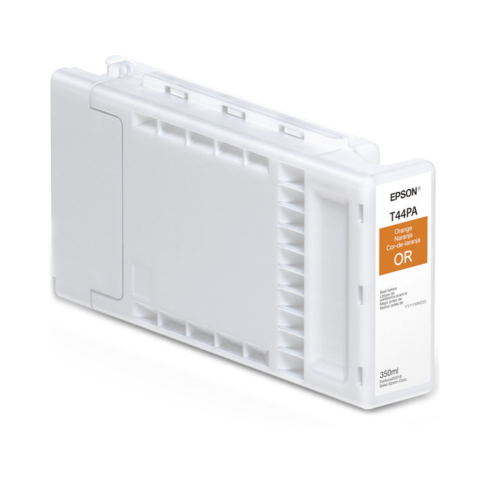 Epson T44P UltraChrome Pro12 Orange Ink Cartridge for SureColor P7570 and P9570 Printers - 350mL