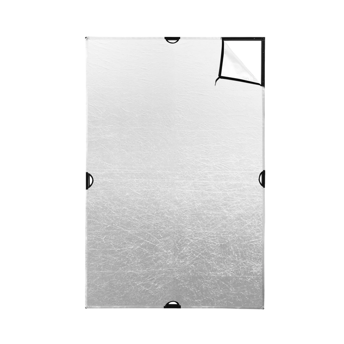Westcott Scrim Jim Cine Silver/White Bounce Fabric - 4 x 6'