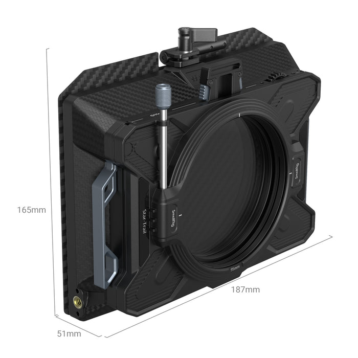 SmallRig Star-Trail Multifunctional Modular Matte Box VND Filter Kit 3645 - 95mm Back