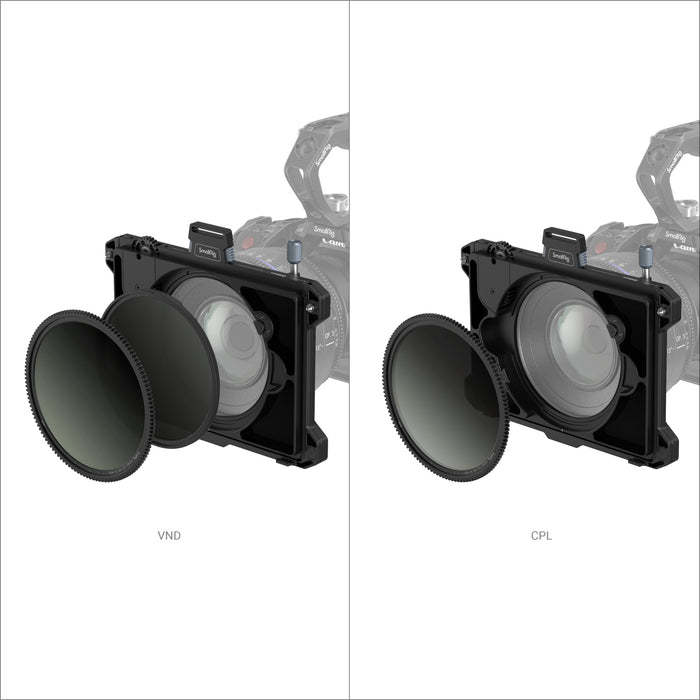 SmallRig Star-Trail Multifunctional Modular Matte Box VND Filter Kit 3645 - 95mm Back