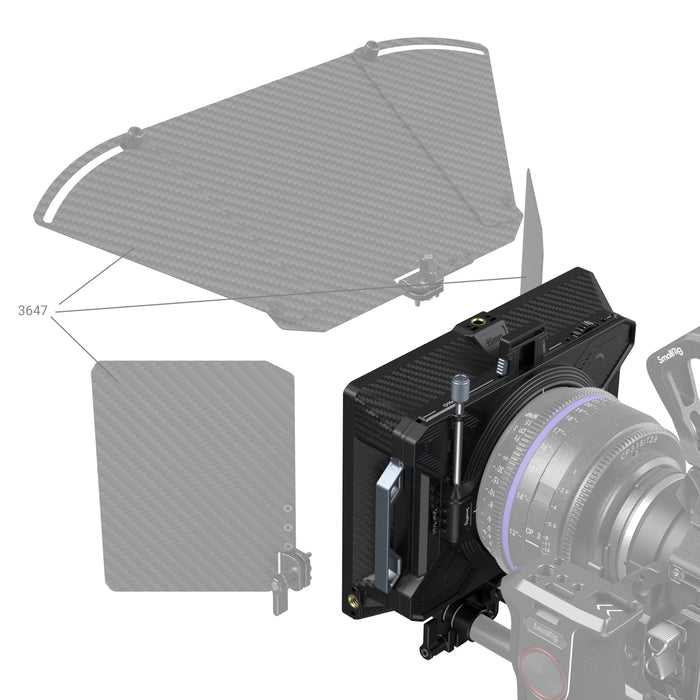 SmallRig Star-Trail Multifunctional Modular Matte Box VND Filter Kit 3645 - 95mm Back