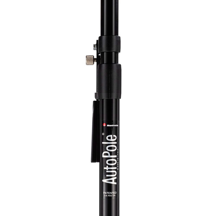 Manfrotto Deluxe Autopole 2, Single - Black - In Store Pick Up Only