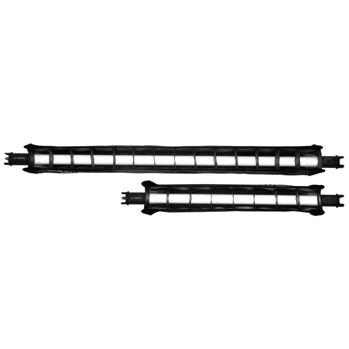 Nanlite Fabric Barndoors and Grid for PavoTube II 30C LED Tube Lights
