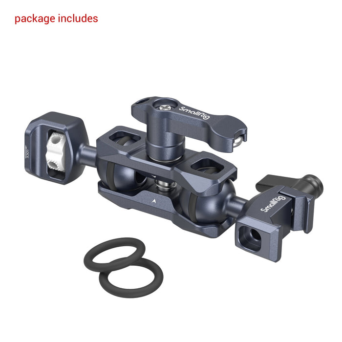 SmallRig Magic Arm with Dual Ball Heads, 1/4”-20 Screw and NATO Clamp 3875