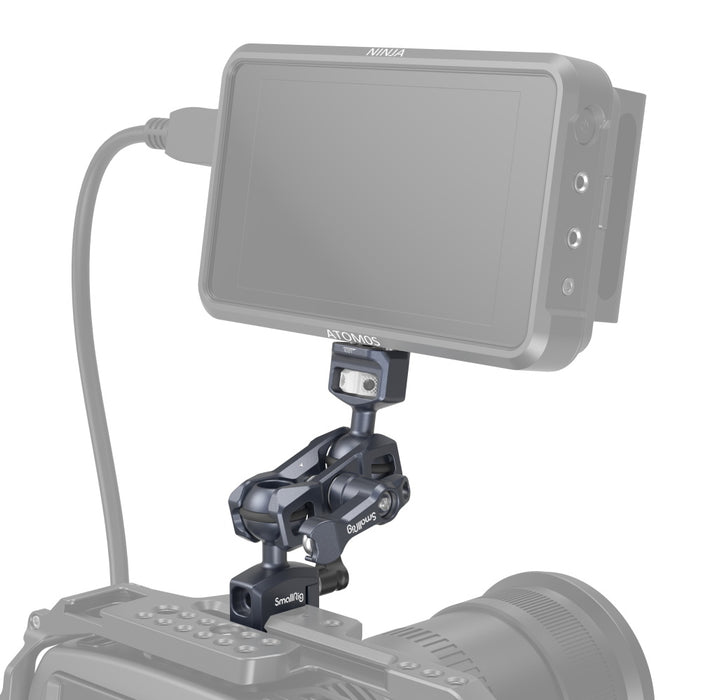 SmallRig Magic Arm with Dual Ball Heads, 1/4”-20 Screw and NATO Clamp 3875