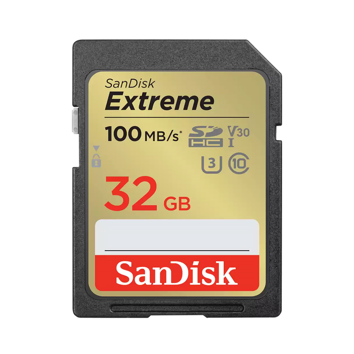 SanDisk 32GB Extreme UHS-I SDHC Memory Card
