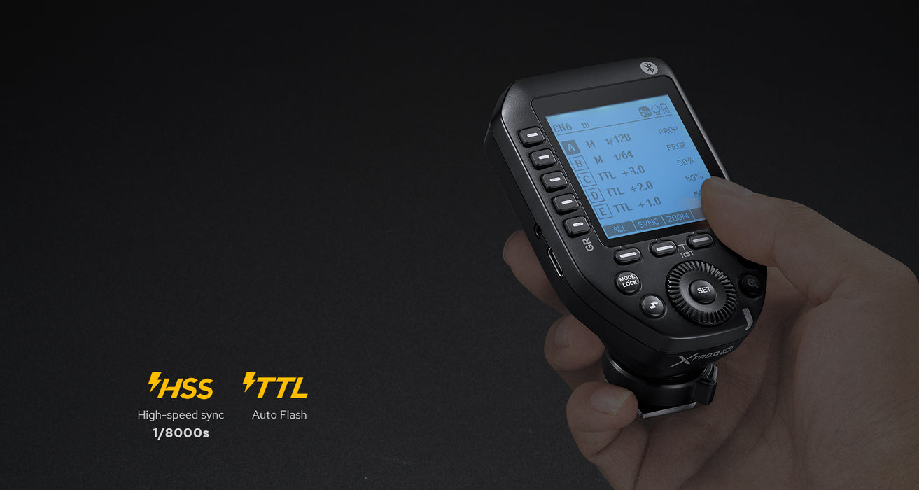 Godox XproII-S TTL Wireless Flash Trigger for Sony