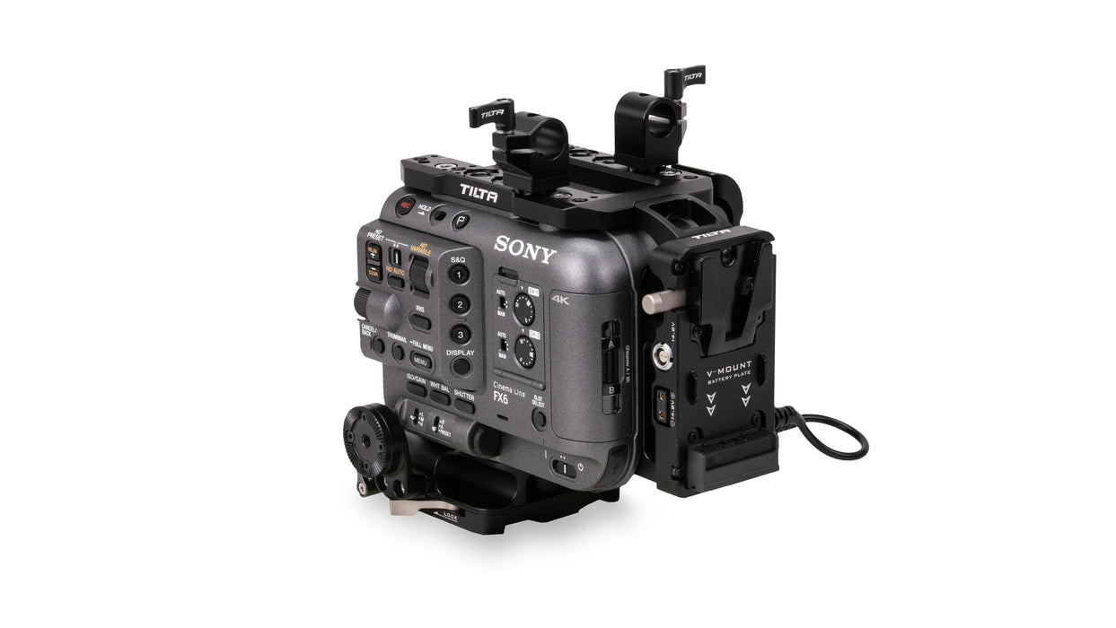 Tilta Camera Cage for Sony FX6 Advanced Kit with V-Mount Battery Plate