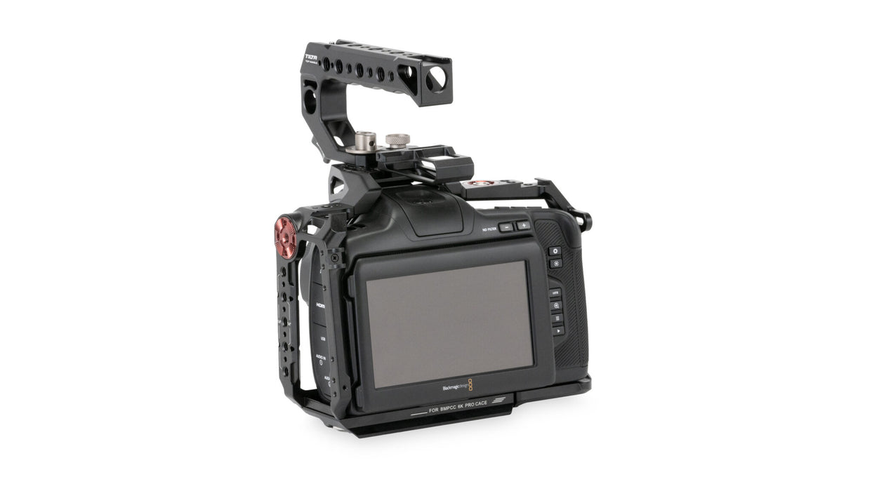 Tilta Camera Cage Basic Kit for Blackmagic Design Pocket Cinema Camera 6K Pro - Black