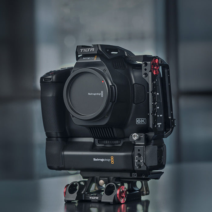 Tilta Camera Cage Basic Kit for Blackmagic Design Pocket Cinema Camera 6K Pro - Black