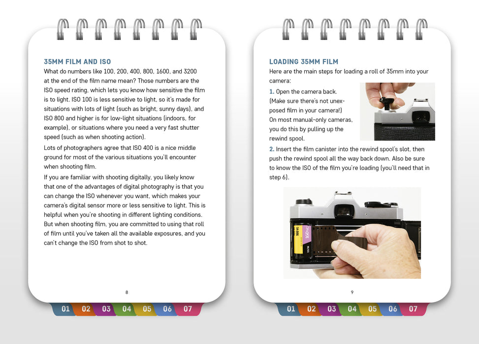 Film Photography: Pocket Guide Book: Loading and Shooting 35mm Film, Camera Settings, Lens Info, Composition Tips, and Shooting Scenarios