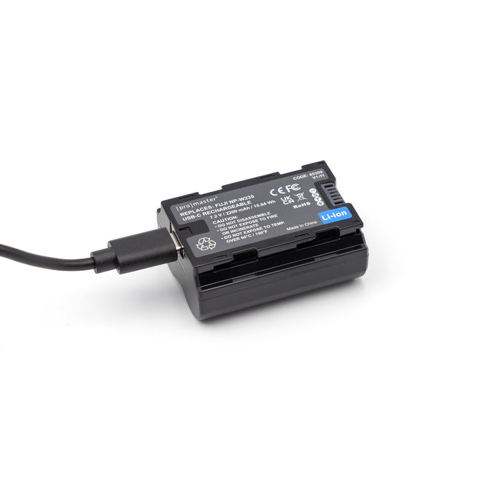 ProMaster Li-ion Battery for Fuji NP-W235 with USB-C Charging