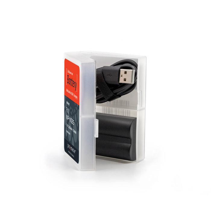 ProMaster Li-ion Battery for Fuji NP-W235 with USB-C Charging