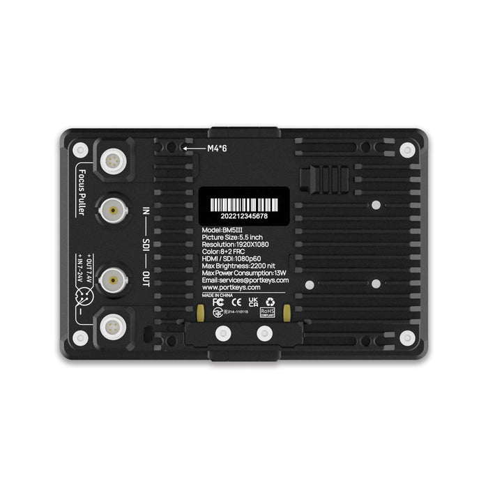 Portkeys BM5 III 5.5" HDMI Touchscreen Monitor with Camera Control