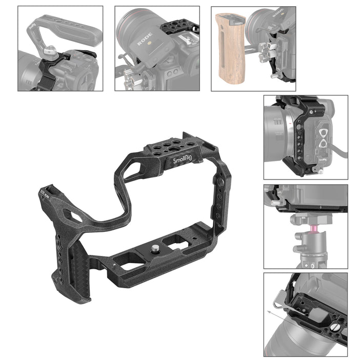 SmallRig “Black Mamba” Camera Cage for Canon EOS R5, R5C & R6 3233B