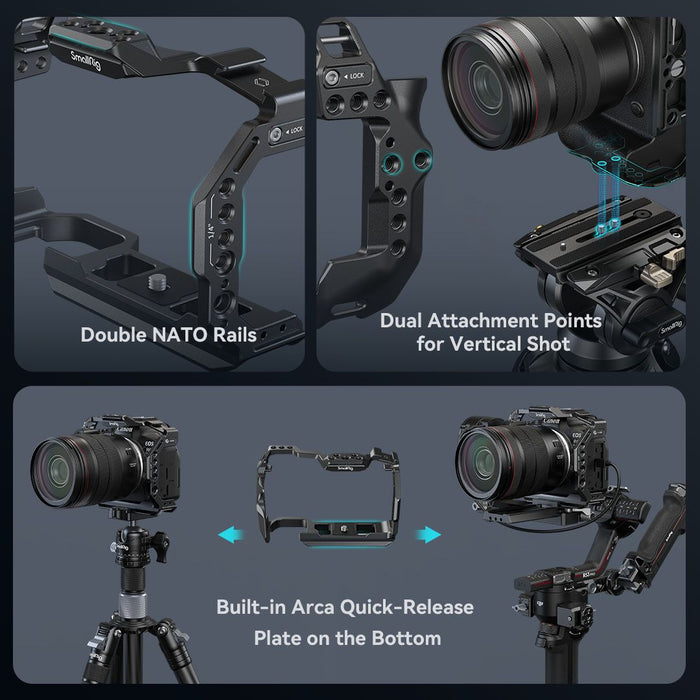 SmallRig Camera Cage for Canon EOS R6 Mark II 4159