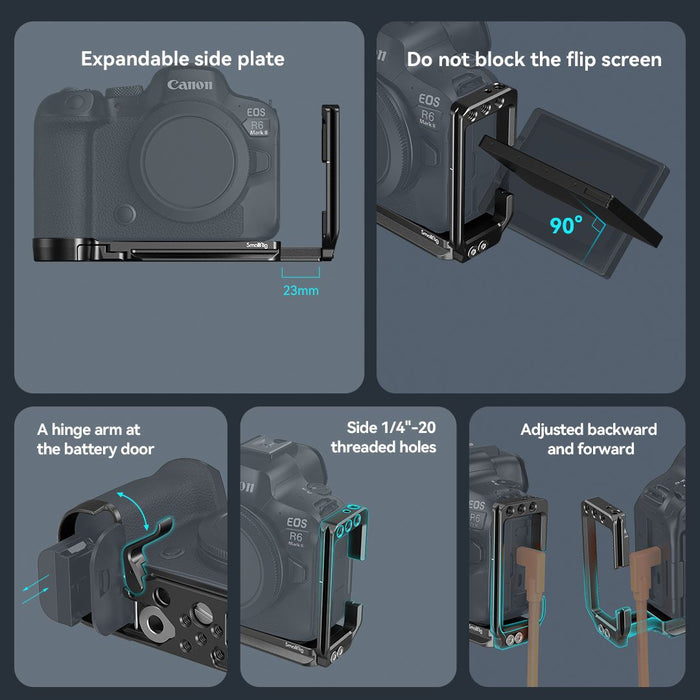SmallRig Camera Cage for Canon EOS R6 Mark II 4159
