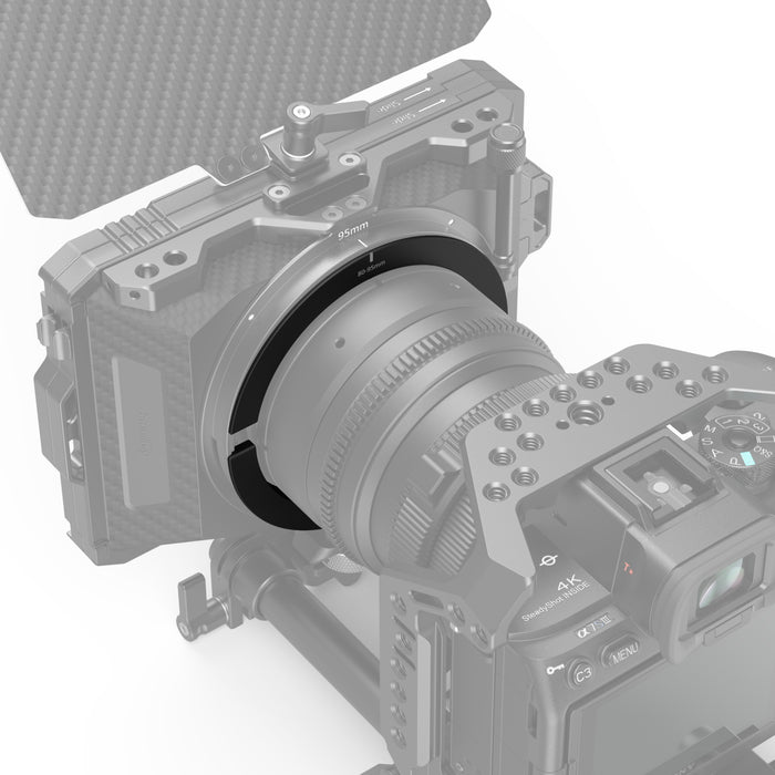 SmallRig Clamp-On Adapter Ring Kit for Star-Trail and Mini-Series Matte Boxes 3654 - 80/85-95mm
