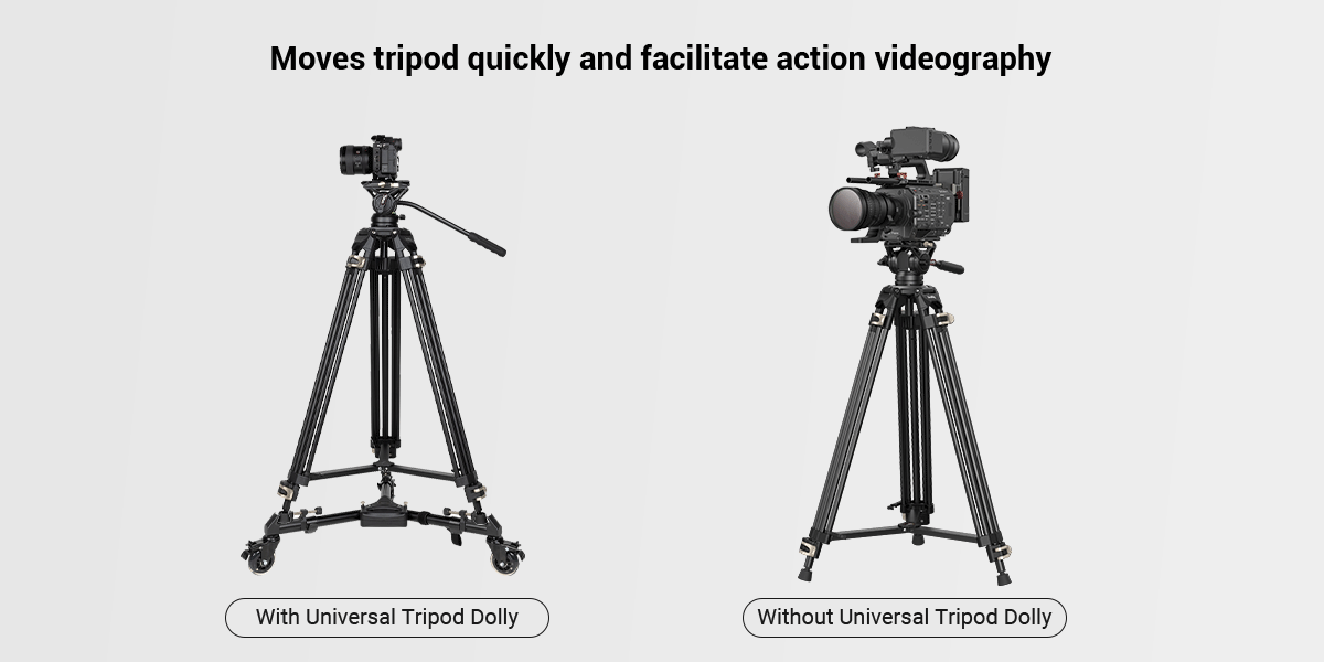 SmallRig Universal Tripod Dolly 3986