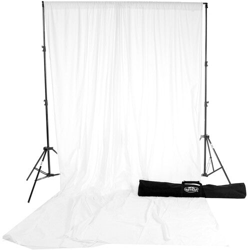 Savage White Muslin Background 10 x 12'