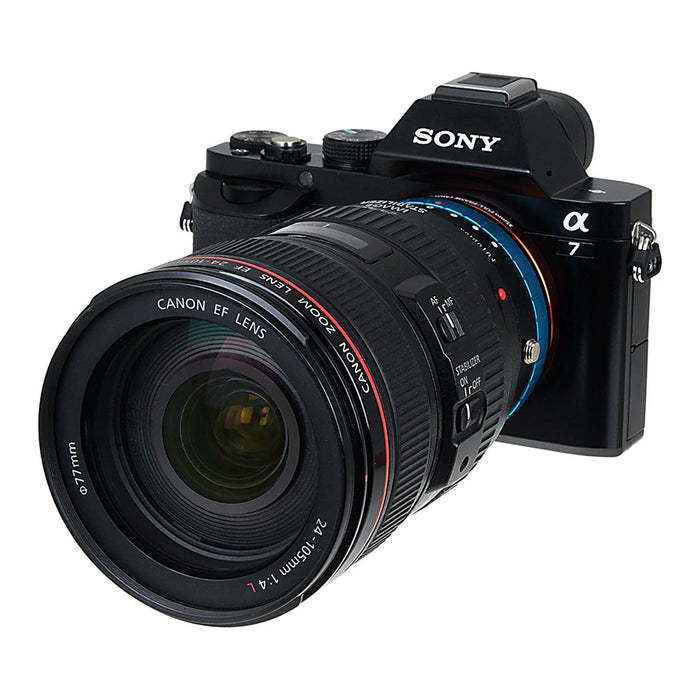 FotodioX Canon EF Lens Adapter to Sony NEX Mount Camera (with Iris Control)