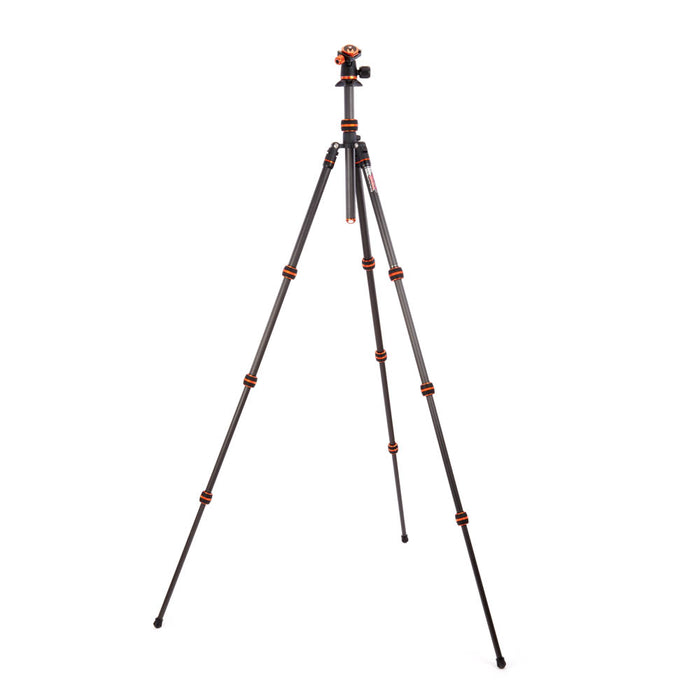 3 Legged Thing Punks Billy 2.0 Carbon Fiber Tripod with AirHed Neo 2.0 Ball Head - Lava (Black/Copper)