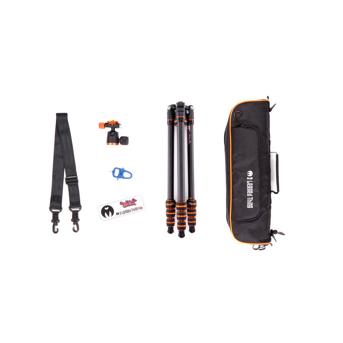3 Legged Thing Punks Billy 2.0 Carbon Fiber Tripod with AirHed Neo 2.0 Ball Head - Lava (Black/Copper)