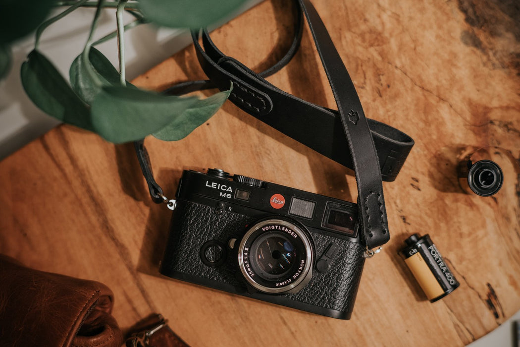 Clever Supply Traditional Camera Strap, 40" - Black