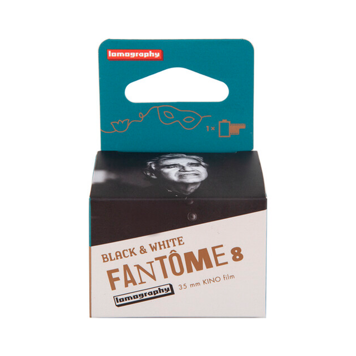 Lomography Fantôme Kino 8 Black & White Negative - 35mm Film, 36 Exposures, Single Roll