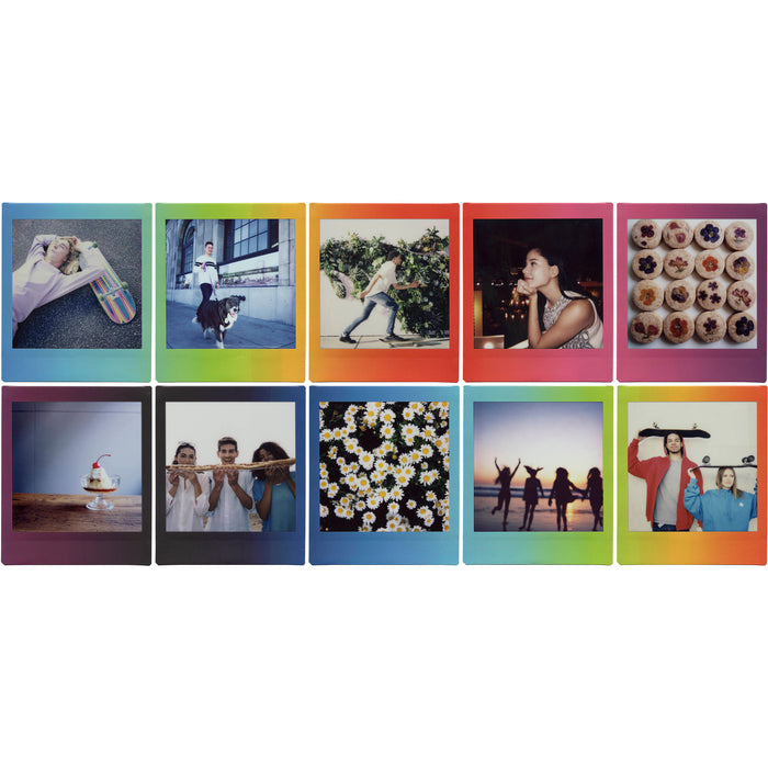 Fujifilm Instax Square Rainbow Instant Film - 10 Exposures