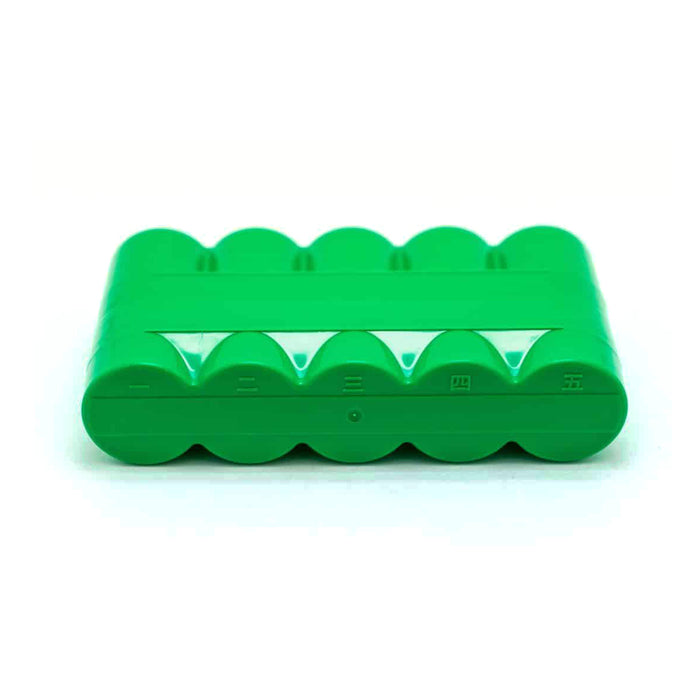 Japan Camera Hunter Film Case, Holds 5 Rolls 120 - Green