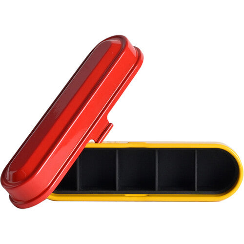 Kodak Steel Film Case, 35mm - Red/Yellow