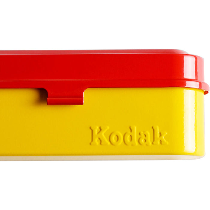 Kodak Steel Film Case, 35mm - Red/Yellow