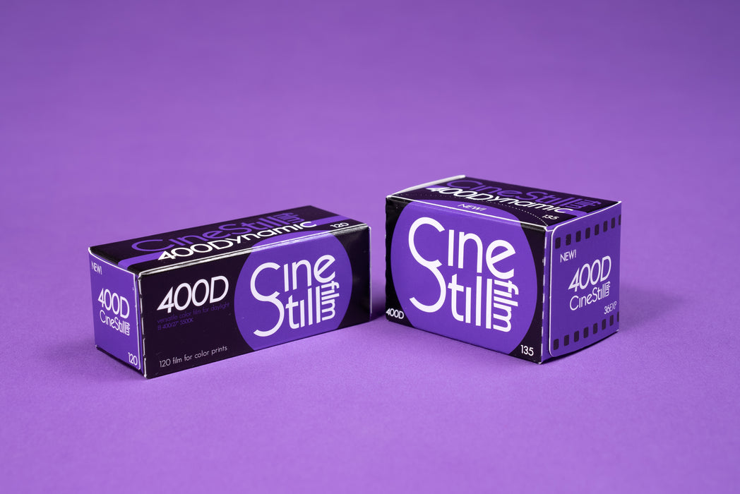 CineStill 400Dynamic Versatile Color Negative - 120 Film, Single Roll