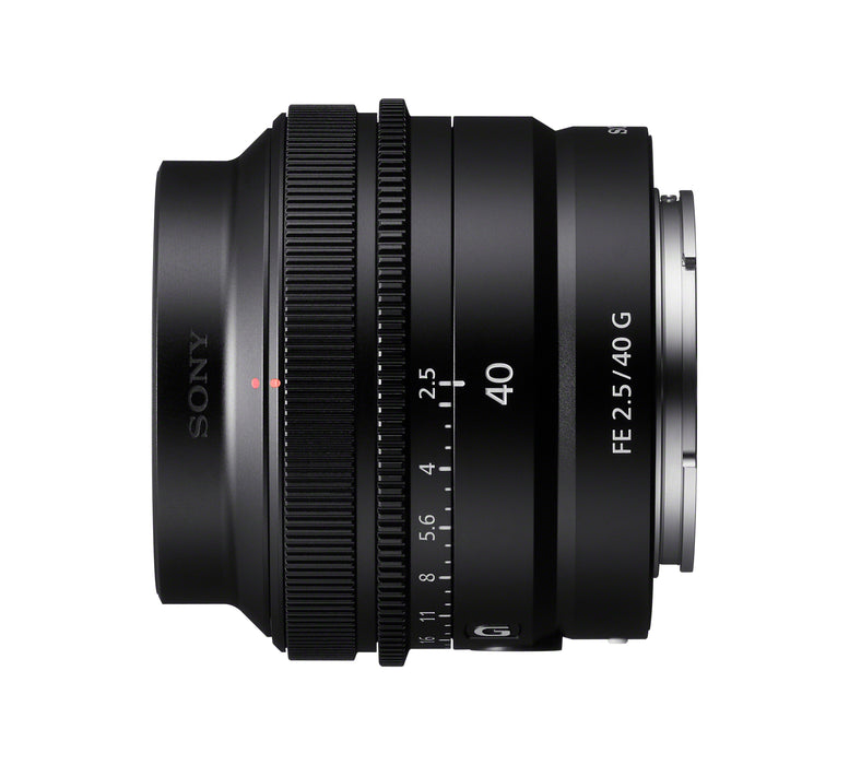 Sony FE 40mm f/2.5 G Lens