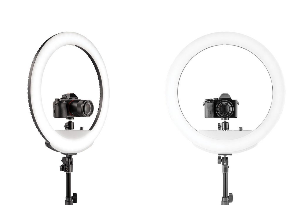 Westcott 18” Bi-Color LED Ring Light Kit with Batteries and Stand