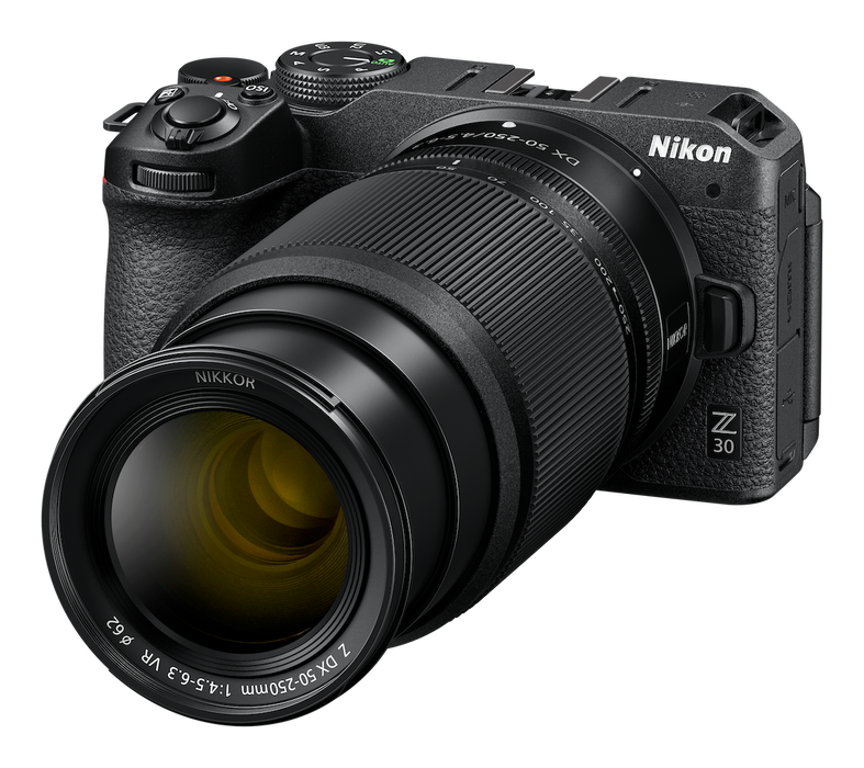 Nikon Z30 Mirrorless Camera with 16-50mm VR and 50-250mm VR Lenses
