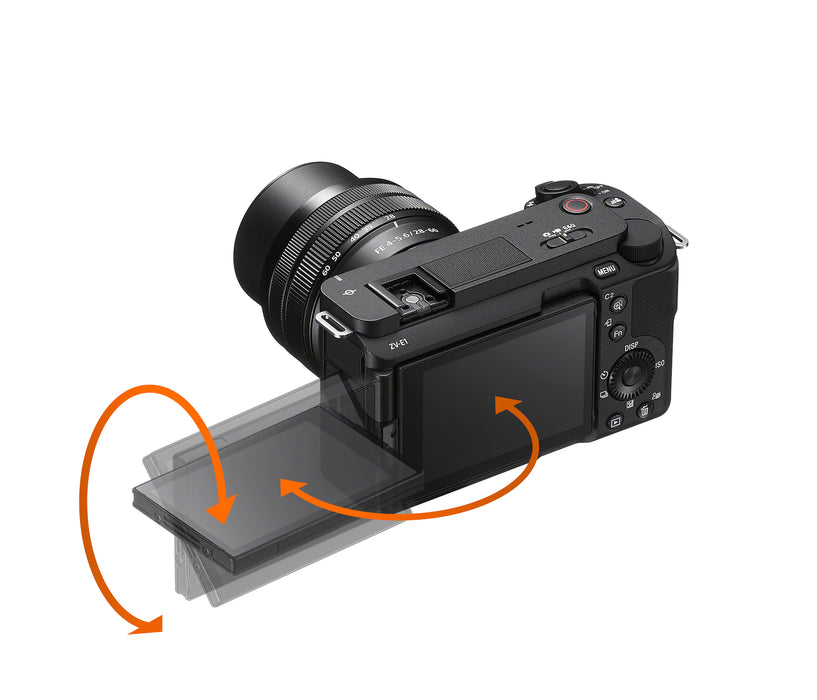 Sony Alpha ZV-E1 Mirrorless Camera with 28-60mm Lens