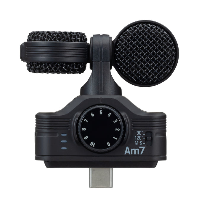 Zoom Am7 Mid-Side Stereo Microphone for Android Devices with USB-C Connector
